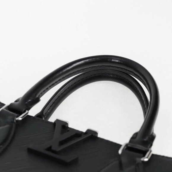 LOUIS VUITTON Epi Grunel Tote PM Tote Bag Black M57680 LV Auth ki5827M - Picture 9 of 16